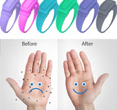 Portable Hand Sanitizer Disinfectant  Bracelet Wearable Hand Wash Gel Dispenser
