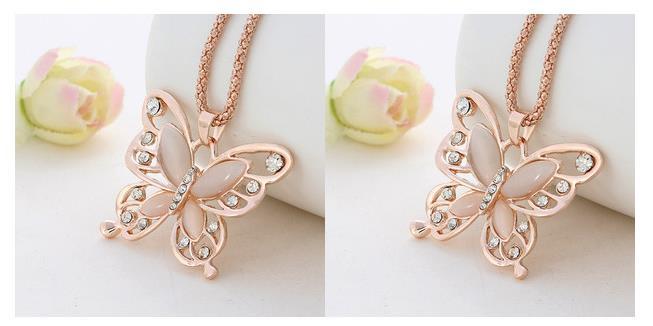 Collar De Espíritu De Mariposa