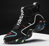 Camouflage socks shoes