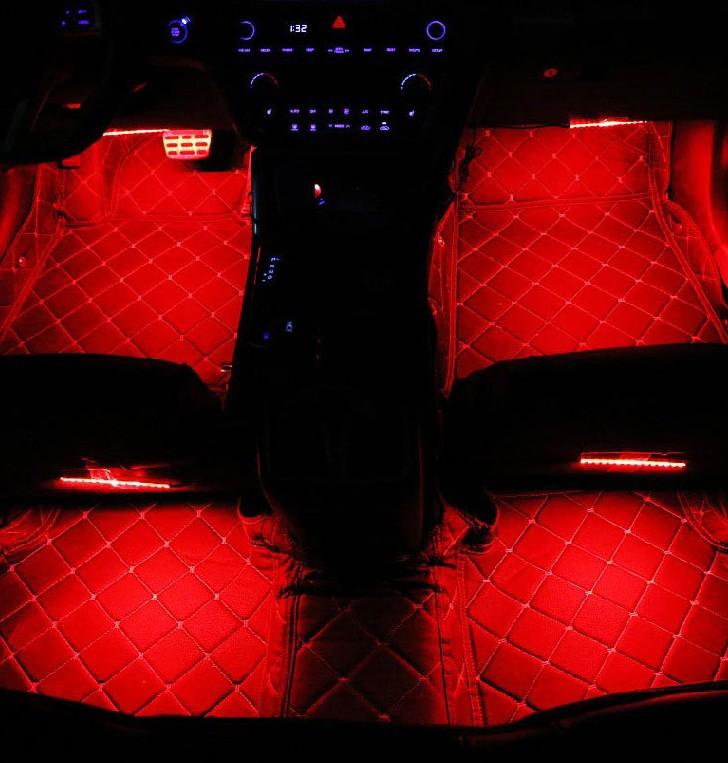 POSSBAY Car RGB Lights LED Strip Neon