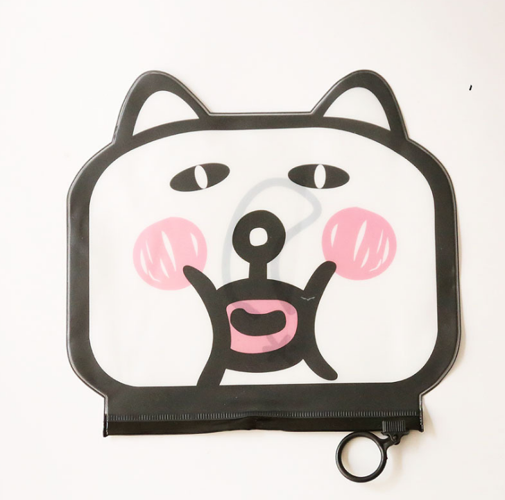 Zipper Handbags Cartoon Cat Wallet