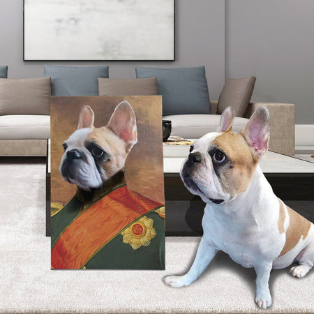 Personalized Pet Canvas Portrait