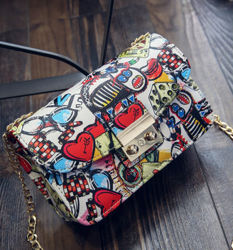 Summer Graffiti Ladies designer handbags