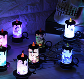 Halloween Decoration Props Candle Light Candle Cup LED Electronic Candle Light