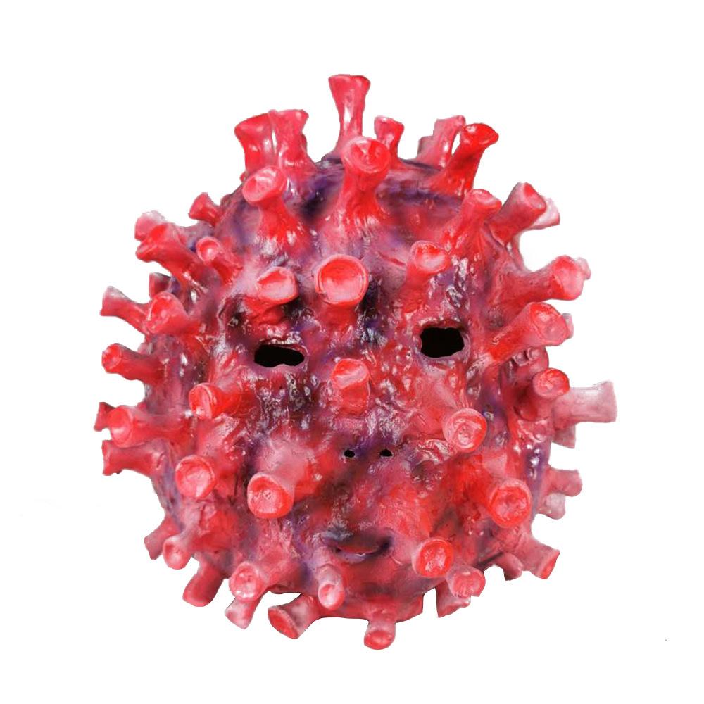 Halloween virus mask headgear