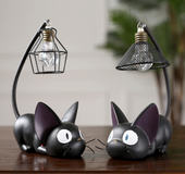 Creative small ornaments groceries cute cartoon cat night light girls room dormitory decorations student day gift