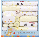 18 sets of baby clothes cotton  gift box