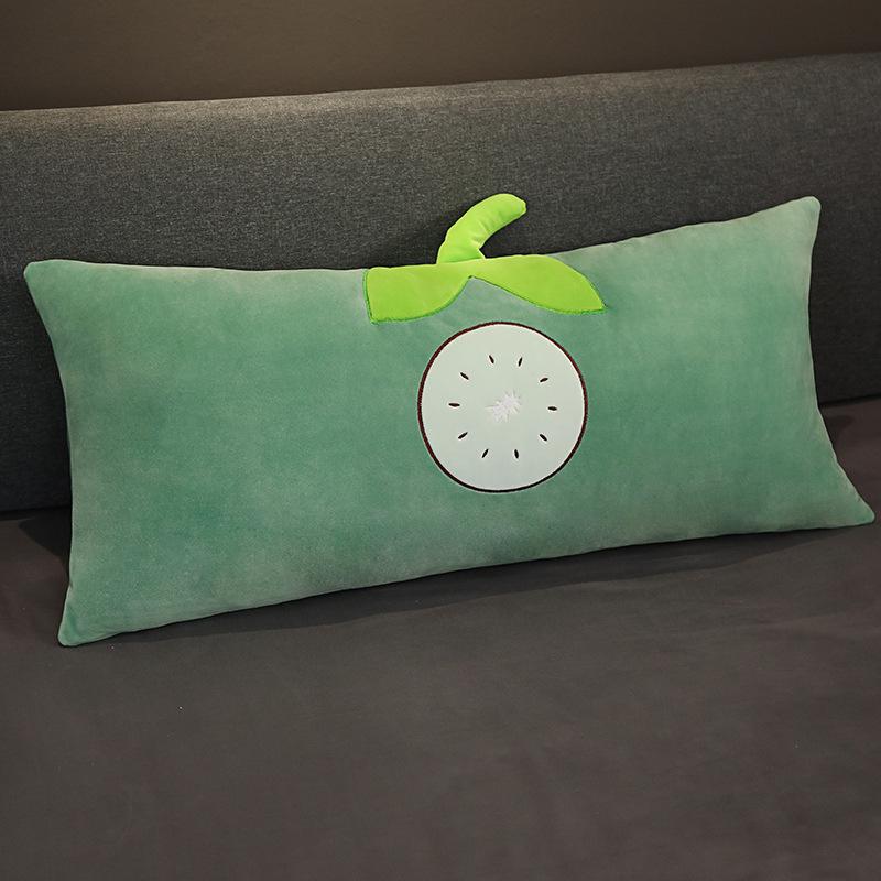 Soft cartoon fruit series square pillow