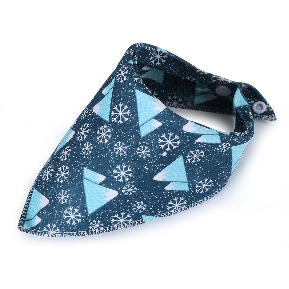 10 styles Cotton triangle towel baby child cartoon saliva towel