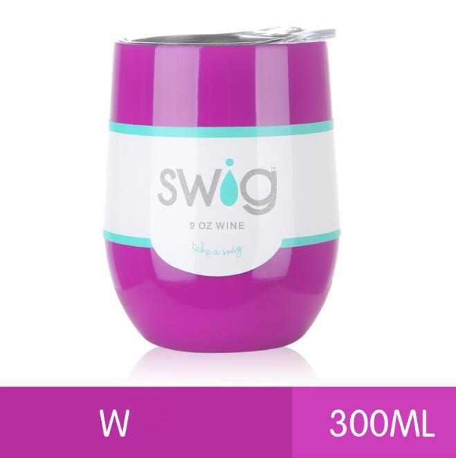 2020 hot drink cups 9 унц. the egg in the form of a 304 stainless steel drink Tumber mug lid wine beer vacuum thermos cup