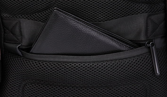 Ozuko new Oxford cloth backpack, fashion casual computer backpack, male creative USB rechargeable anti-theft Backpack