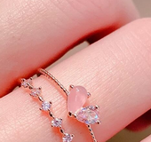 Love moon sweet ring