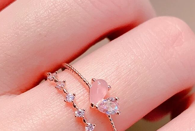 Love moon sweet ring