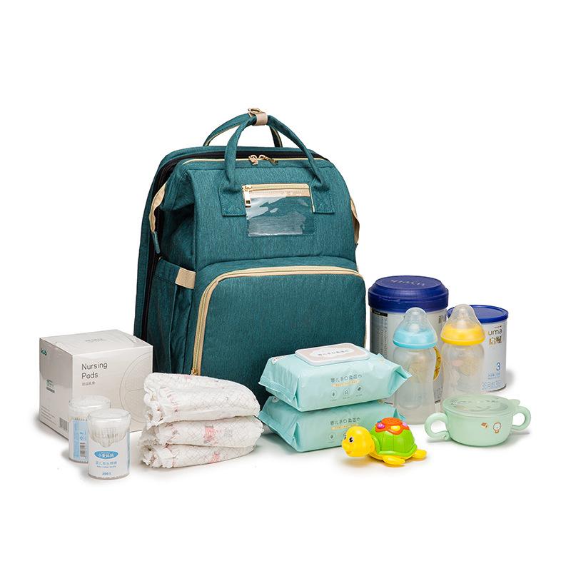 Baby diaper bed bag