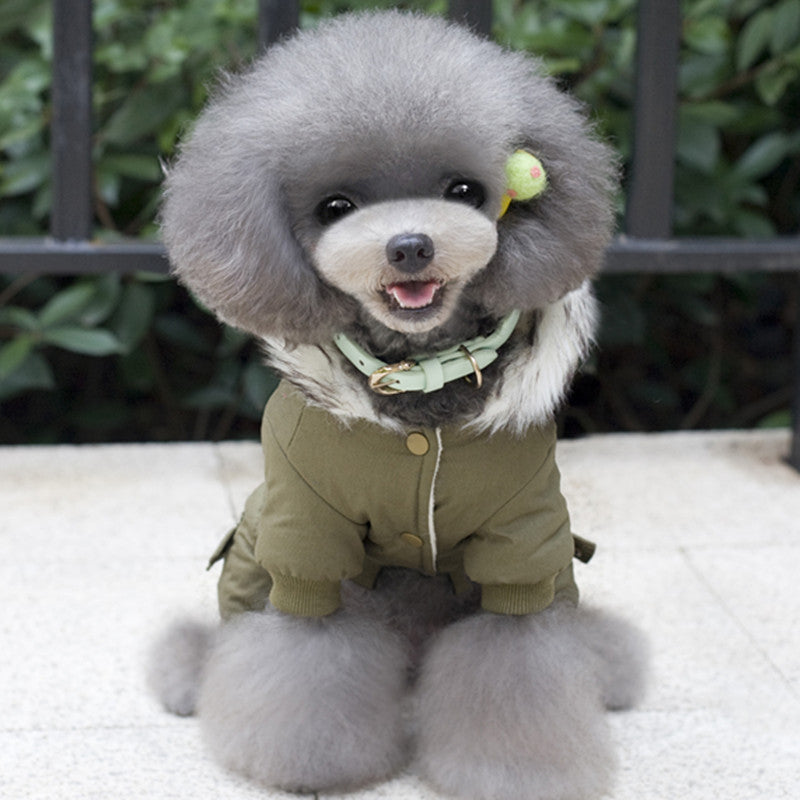 Chamarra Con Gorrito Para Perro