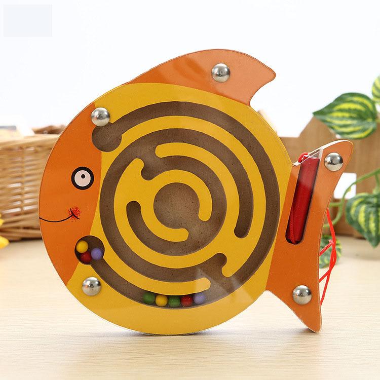 Children Magnetic Maze Toy Kids  Educational Brain