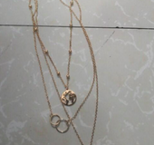 Collar De Mapa Lunar Multicapa