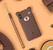 Ip5.8/6.1/6.5 inch bear silicone case  | IPhone