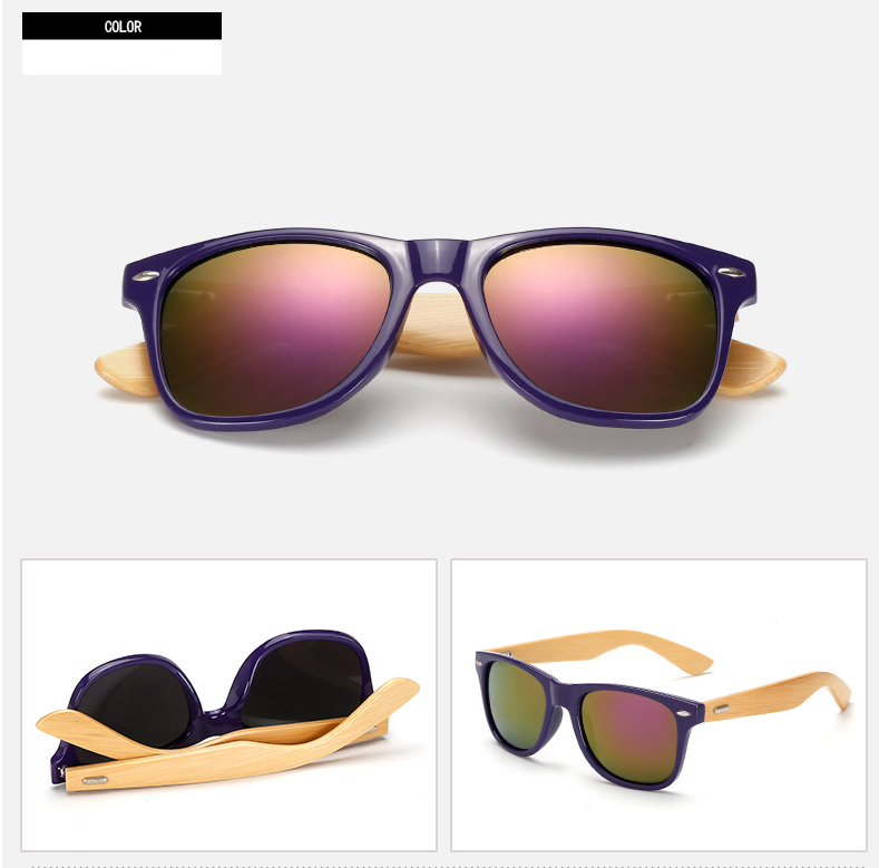 Bamboo Sunglasses (10 Styles)