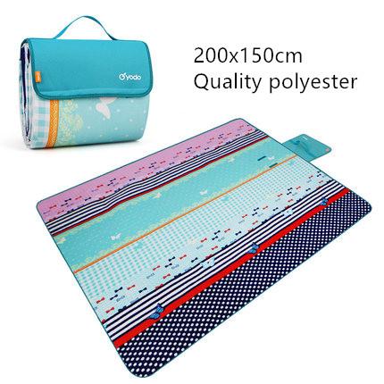 Leisurely Picnic Cushion Moisture-proof Cushion Outdoor Picnic Camp Beach Tent Cushion Waterproof and Thicker Lawn Cushion Picnic Cloth