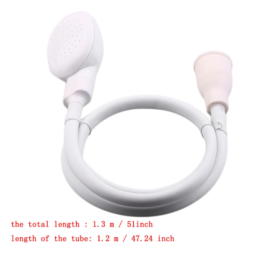 Newest Dog Shower Head Spray Drains Strainer Pet Bath Hose Sink Washing Hair Pet Hairdresser Hair Wash Pet Push Saving Shower