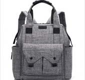 Coolbell Mummy bag shoulder multi-function large capacity Korean fashion mother and baby bag mother backpack 5 suit
