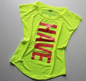 Yoga Shirts Sports Fitness