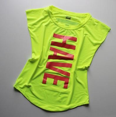 Yoga Shirts Sports Fitness