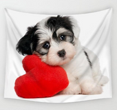 Cute Shih Tzu Tapestry