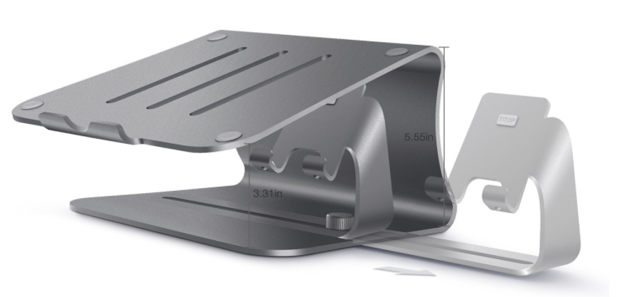 Soporte Portátil De Aleación De Aluminio Para Laptop