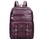 The explosion of hot retro fashion brand handbag Backpack School wind PU leather handbags Backpack