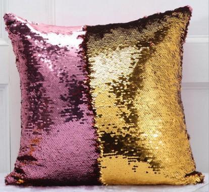 Double color double color encrypt bolster cover pillow case