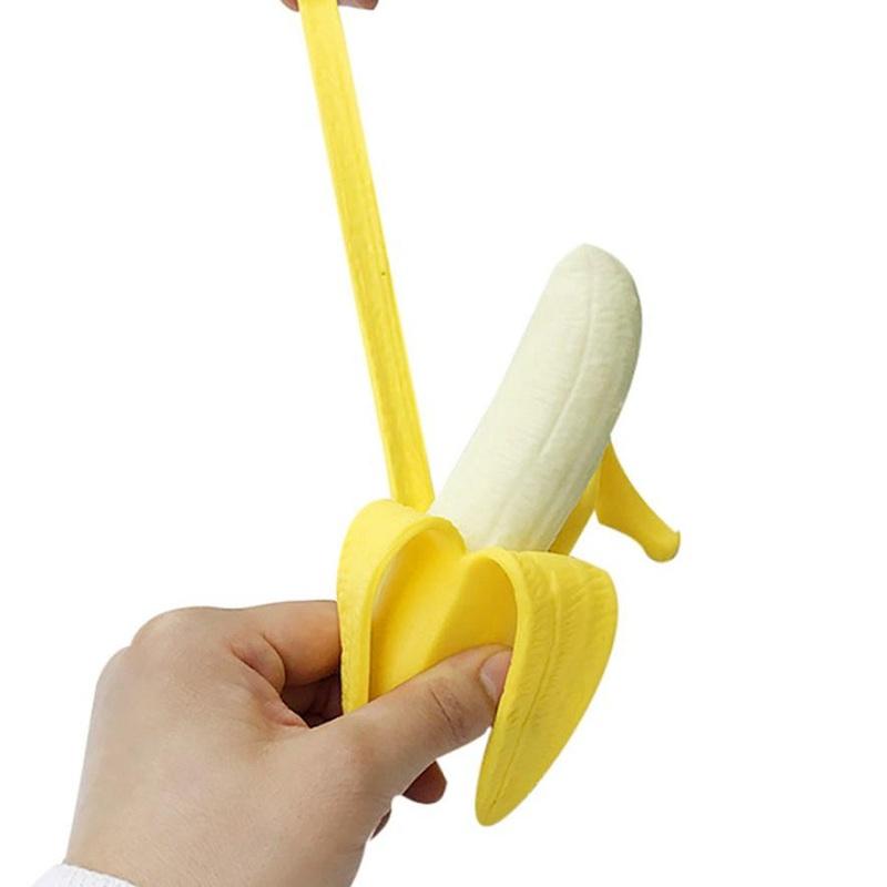 Creative simulation peeling banana