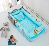 Portable baby crib