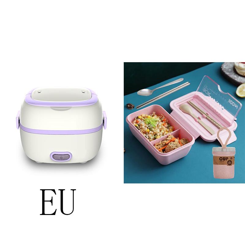 Pluggable heating lunch box