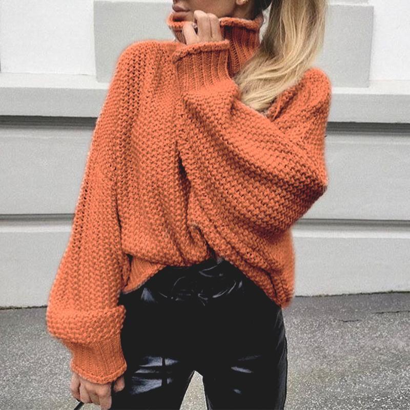 Turtle collar sweater