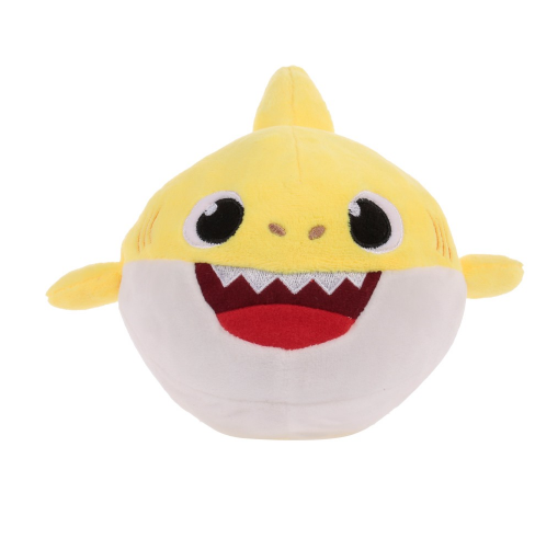Baby shark singing vocal plush toy