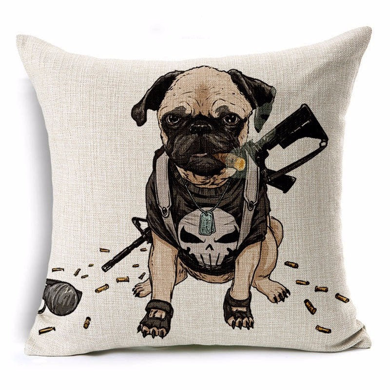 Cojines de perros sin almohada