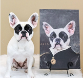 Personalized Pet Canvas Portrait