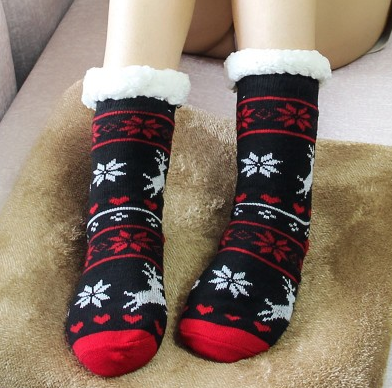 Non-slip adult floor socks