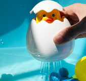 Bath toy raining cloud duck egg children's bathroom shower baby water toys