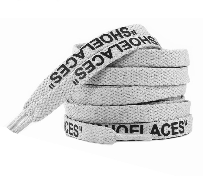 3 pairs of letter laces