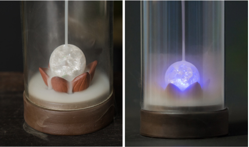 Purple sand lantern back incense burner