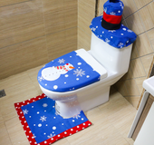 Christmas Toilet Seat Cover