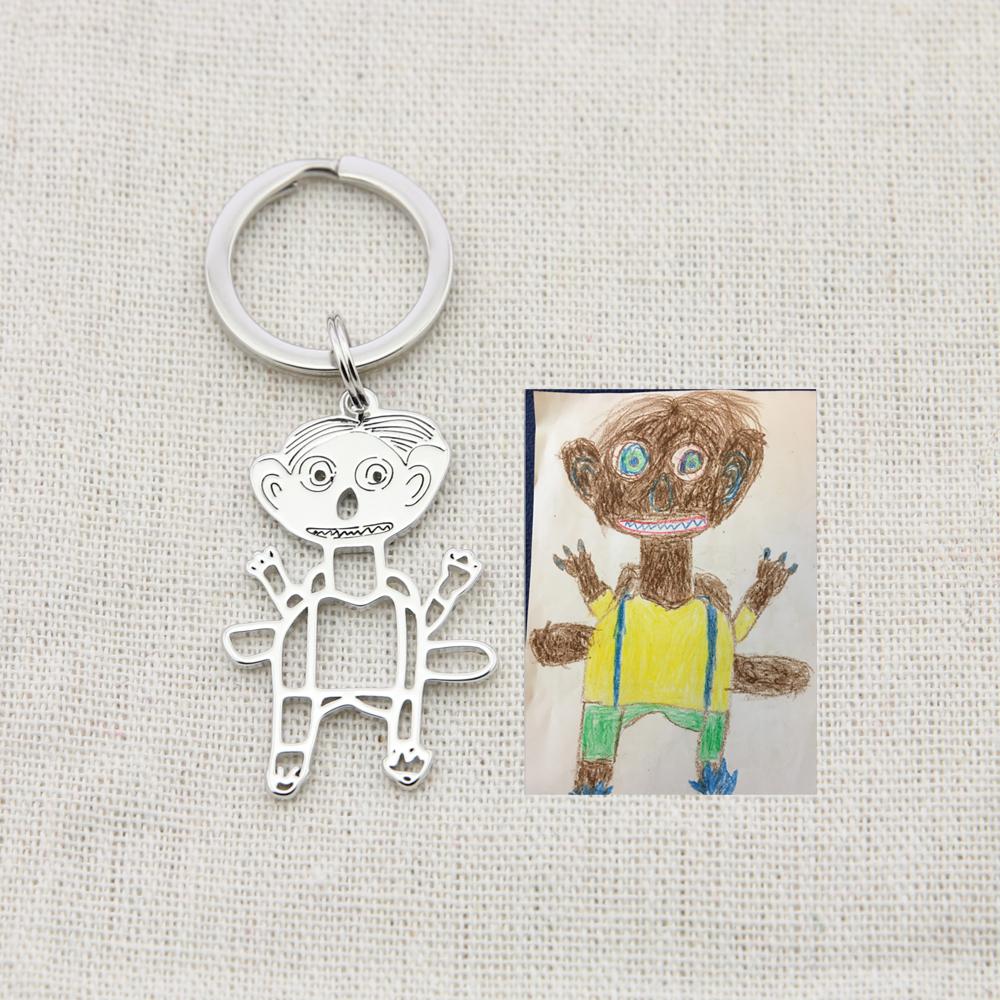 Custom children's painting necklace