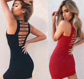 Vestido Sexy Sin Tirantes Talla EUA