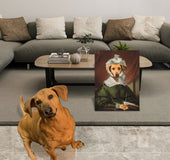 Personalized Pet Canvas Portrait Image