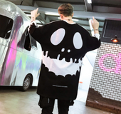 New short-sleeved T-shirt large size men's 2020 summer new short-sleeved t-shirt printed hip-hop loose T-shirt tide