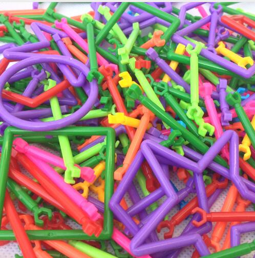 Assembled Building Blocks DIY Smart Stick Plastic Blocks