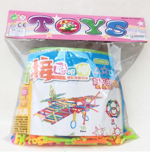 Assembled Building Blocks DIY Smart Stick Plastic Blocks